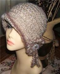 1920's Style Crochet Cloche Flapper Hat (Pattern Only
