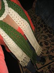 One Skein Thick and Quick Crochet Scarf