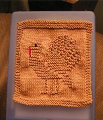 Knitted Turkey Cloth