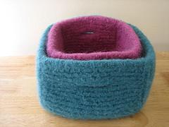 Felted Boxes