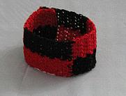 Color blocks cuff bracelet