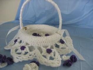 Flower basket cover