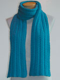 "Sinful" Ribbed Scarf