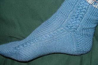 Aran Braid Socks