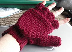 Crocheted Mittens / Fingerless Gloves