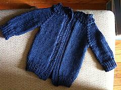 Aunt B's Basic Knit Baby Sweater
