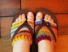 Rainbow Flip Flop Socklets