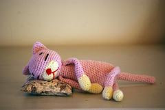 Amineko Crocheted Cat