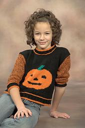 F466 Encore Worsted Pumpkin Sweater