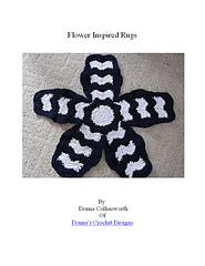 Crochet Flower Rugs E-Book