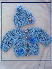 Baby Sweater and Hat Set  PDF  SPP-96