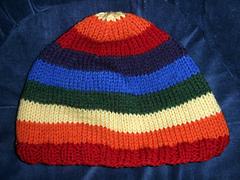 How To Knit a Hat With Straight Needles