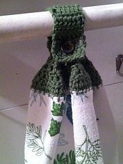 Crocheted Towel Topper