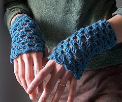 Crochet Openwork Handwarmers